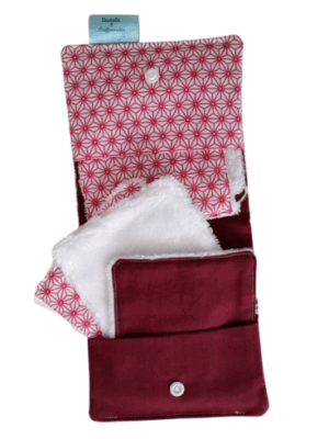 lingettes en tissu cousette et chiffonnette