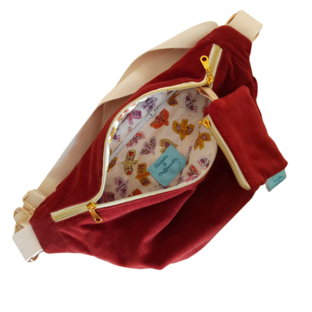 Banane XXL rouge cousette et chiffonnette