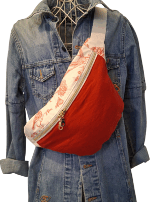 Banane tissu Cousette et Chiffonnette